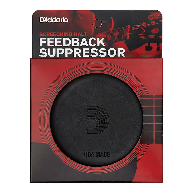 D'Addario Screeching Halt Sound Hole Cover 3