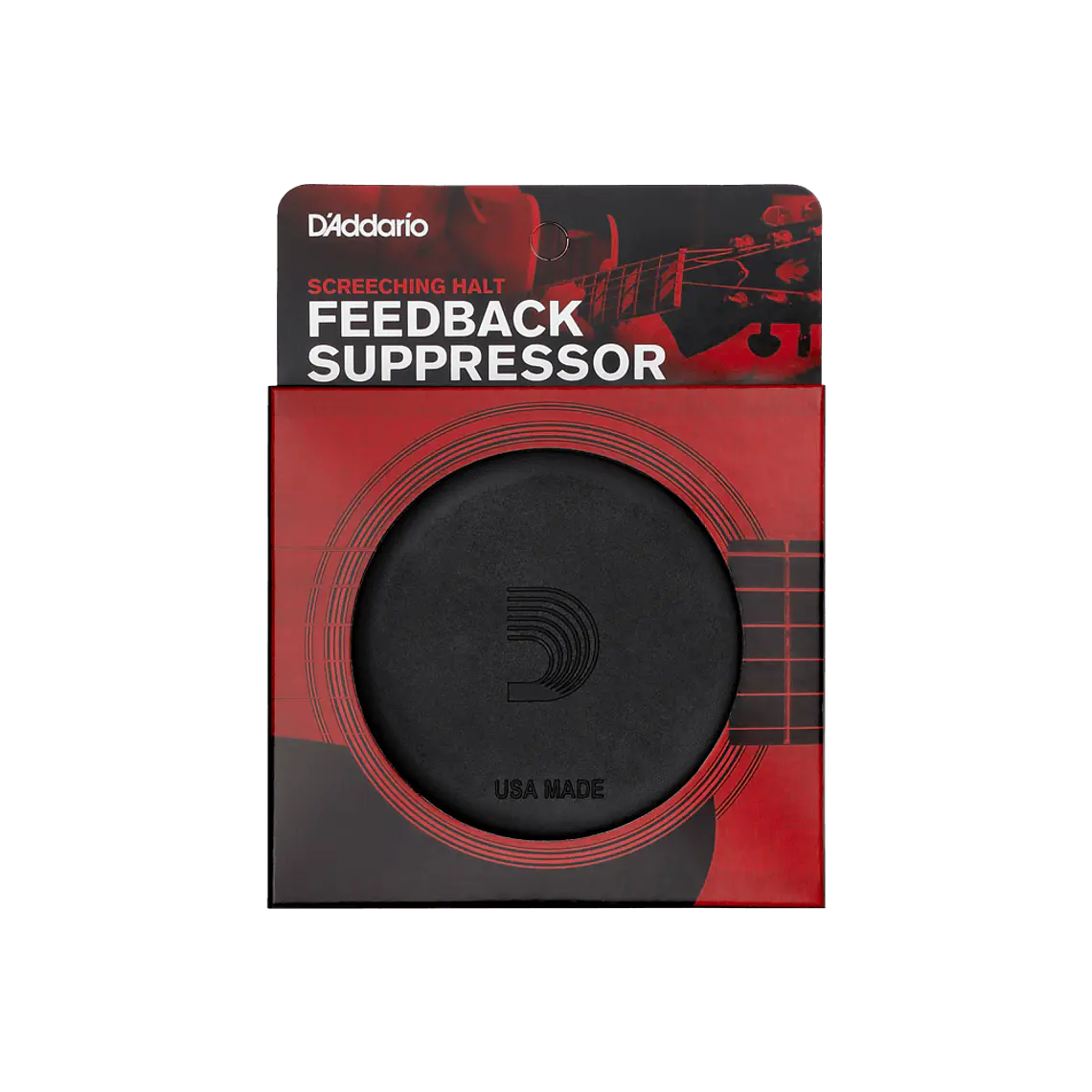 D'Addario Screeching Halt Sound Hole Cover 1