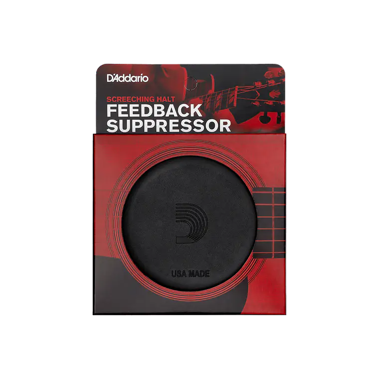 D'Addario Screeching Halt Sound Hole Cover 1