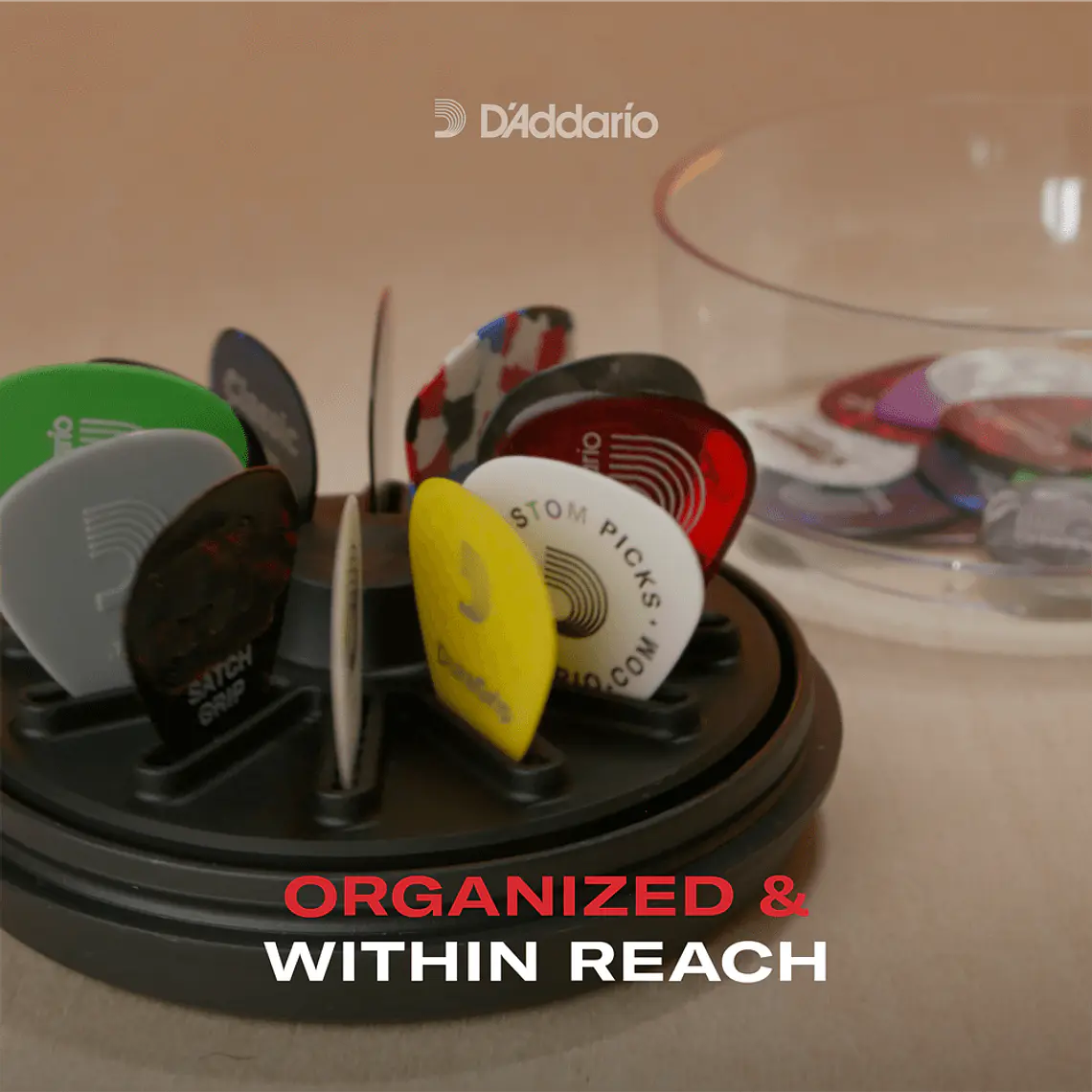 D'ADDARIO PICK HOLDER 360 4