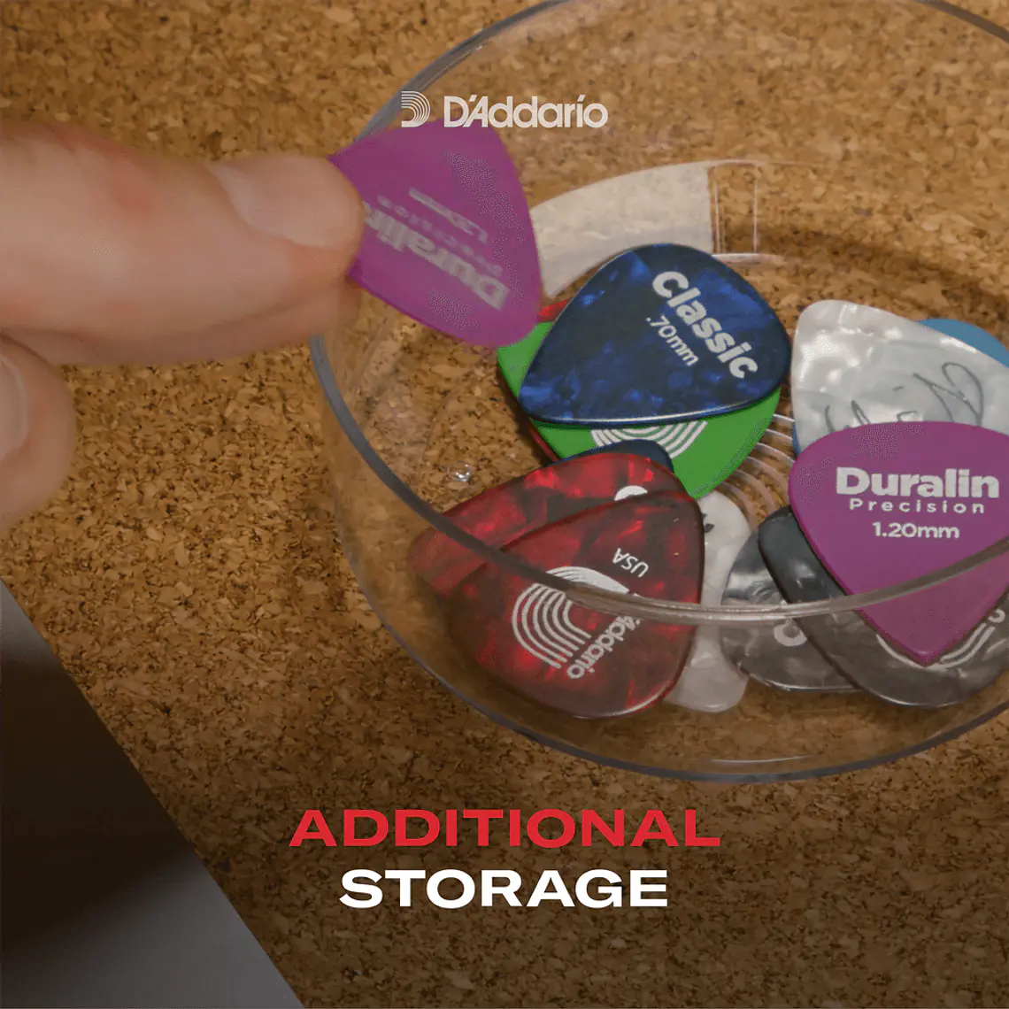 D'ADDARIO PICK HOLDER 360 7