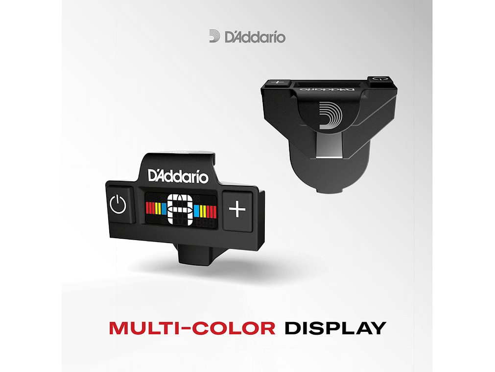 D'Addario Acoustic Guitar Micro Soundhole Tuner 2