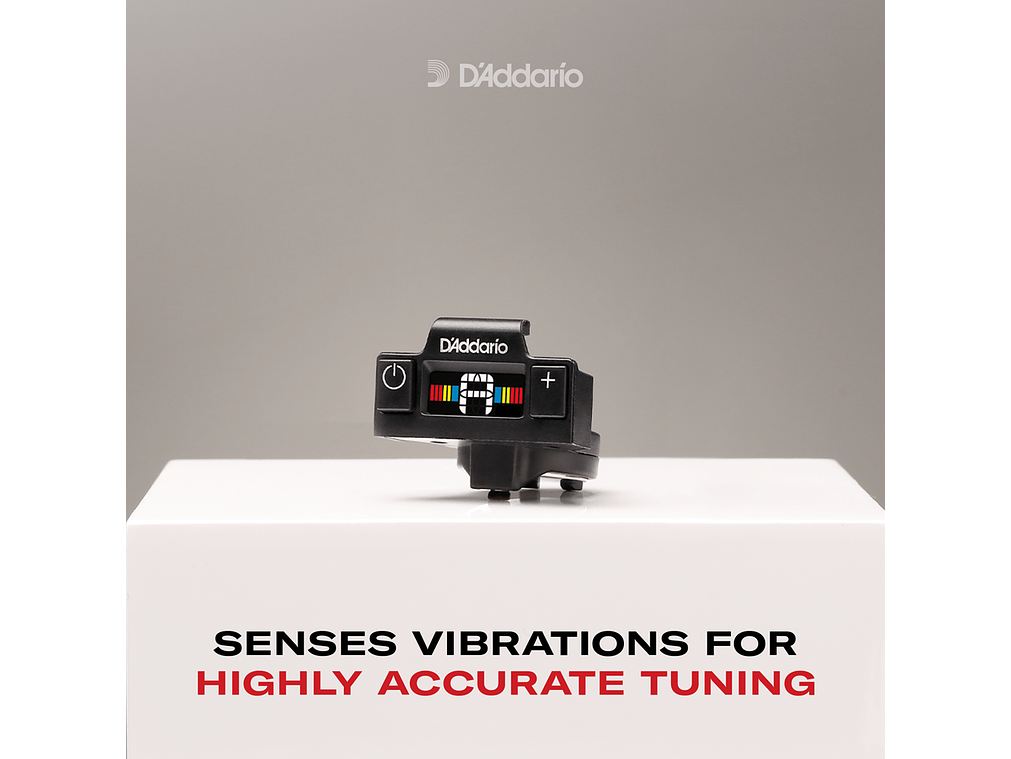 D'Addario Acoustic Guitar Micro Soundhole Tuner 3