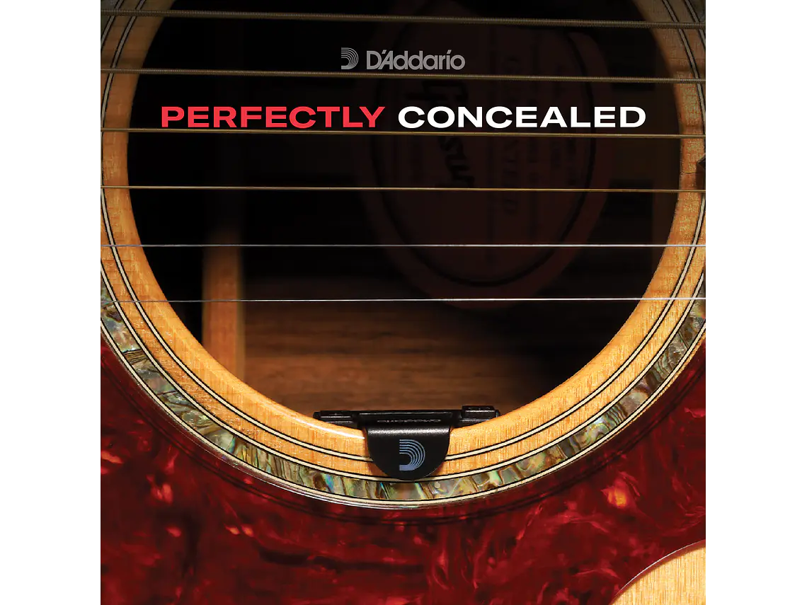 D'Addario Acoustic Guitar Micro Soundhole Tuner CT15 7