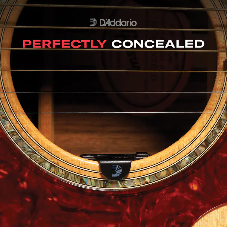 D'Addario Acoustic Guitar Micro Soundhole Tuner CT15 6