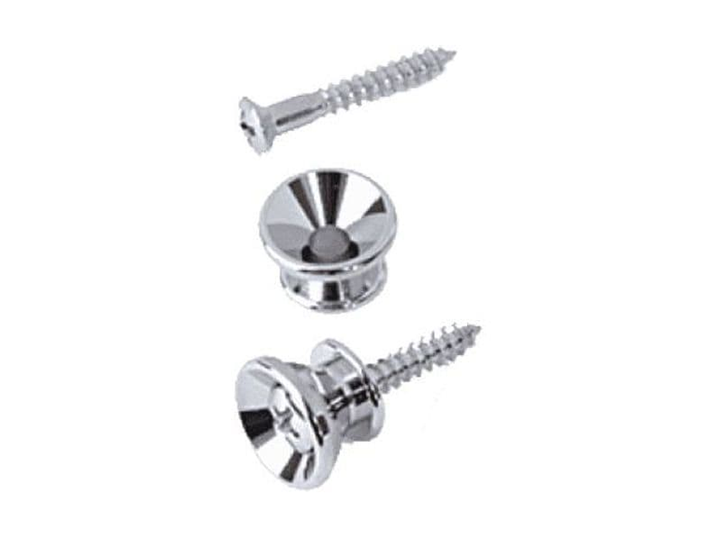 Pack de parafusos para correias - guitarras de tipo Stratocaster. Cromados 1