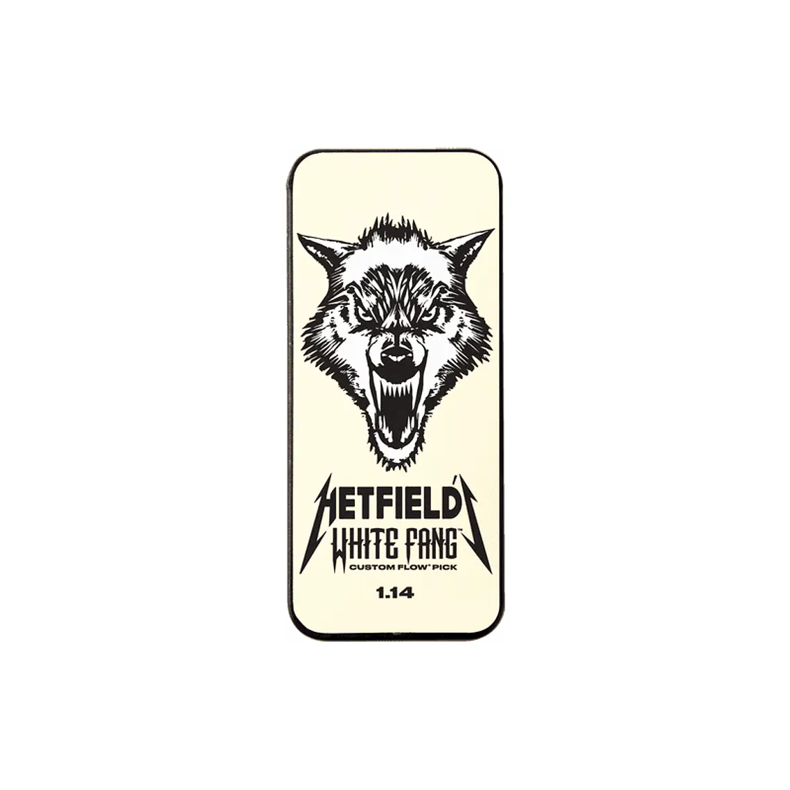 Dunlop James Hetfield White Fang 1.14 mm – Pack 6 Palhetas  1