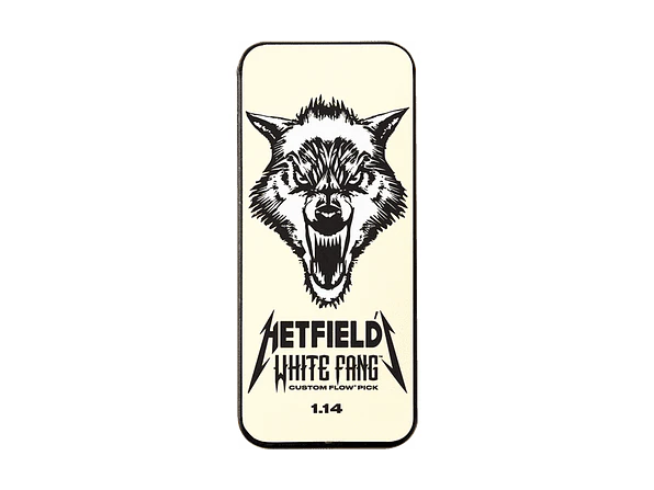 Dunlop James Hetfield White Fang 1.14 mm – Pack 6 Palhetas  1