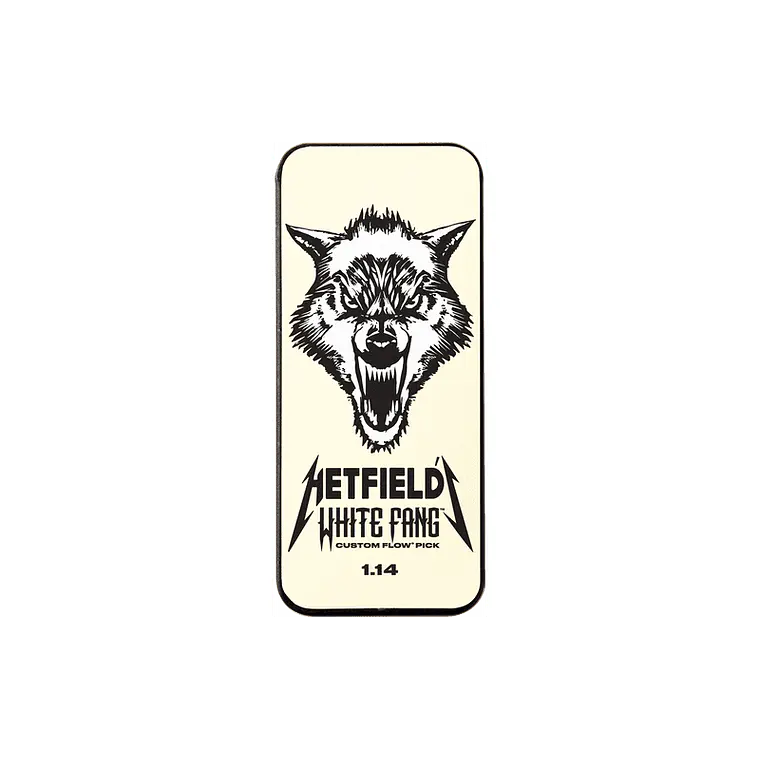 Dunlop James Hetfield White Fang 1.14 mm – Pack 6 Palhetas  1
