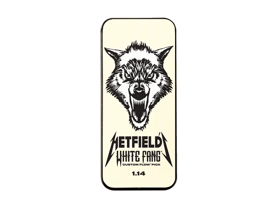 Dunlop James Hetfield White Fang 1.14 mm – Pack 6 Palhetas  1