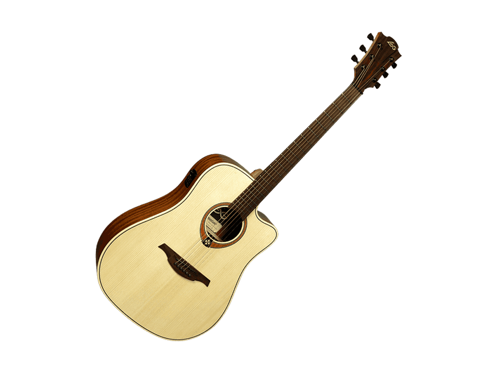 GUITARRA ACÚSTICA LÂG DREADNOUGHT CUTAWAY TRAMOANTANE 70 A/E 5
