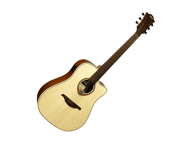 GUITARRA ACÚSTICA LÂG DREADNOUGHT CUTAWAY TRAMOANTANE 70 A/E 5