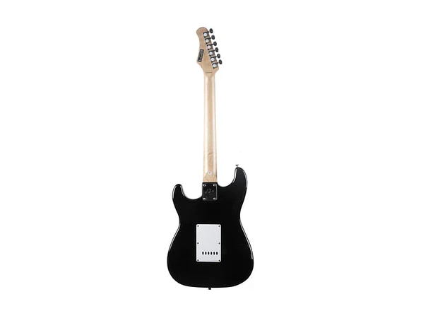 Eko Starter ST100 tipo Strat - preta e branca 3