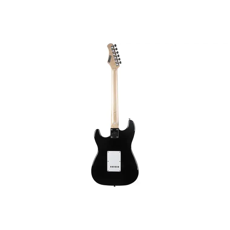 Eko Starter ST100 tipo Strat - preta e branca 3