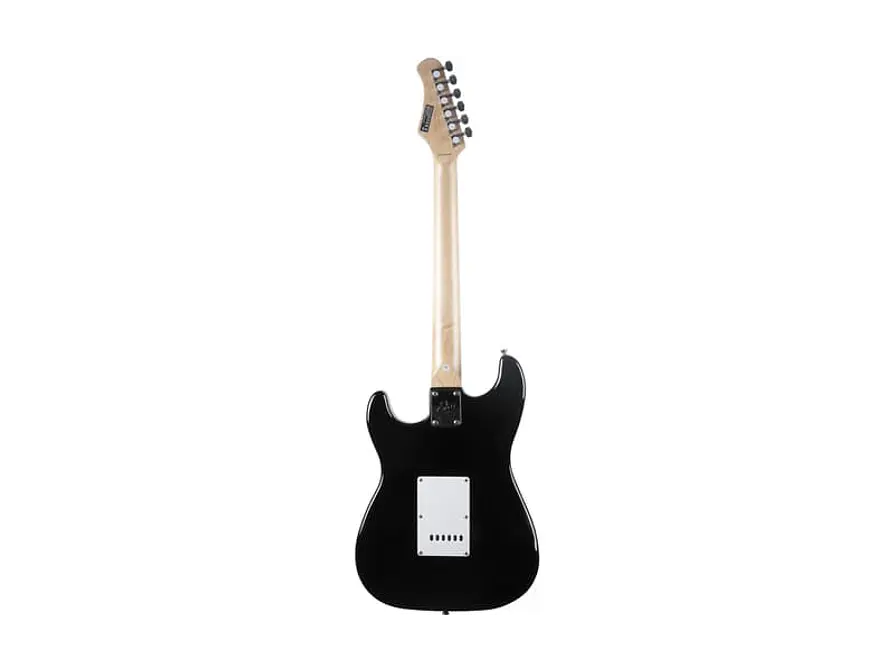 Eko Starter ST100 tipo Strat - preta e branca 3