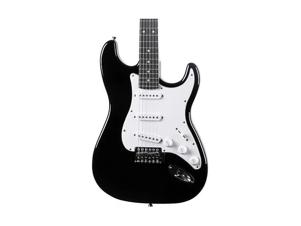 Eko Starter ST100 tipo Strat - preta e branca 6