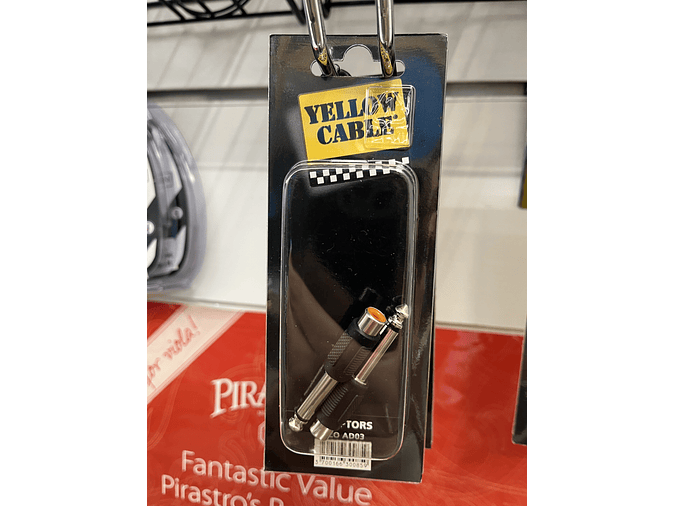 Adaptador de ¼ macho a fêmea RCA. 1