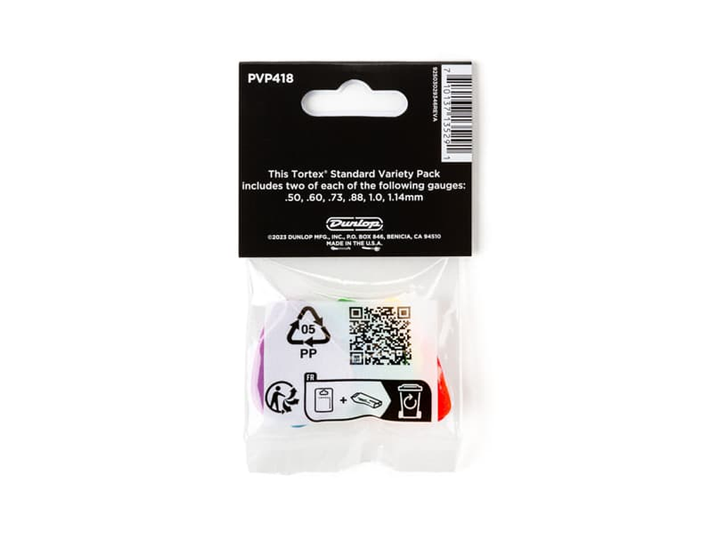 Dunlop PACK VARIETY TORTEX / PACK DE 12 UNIDADES 2