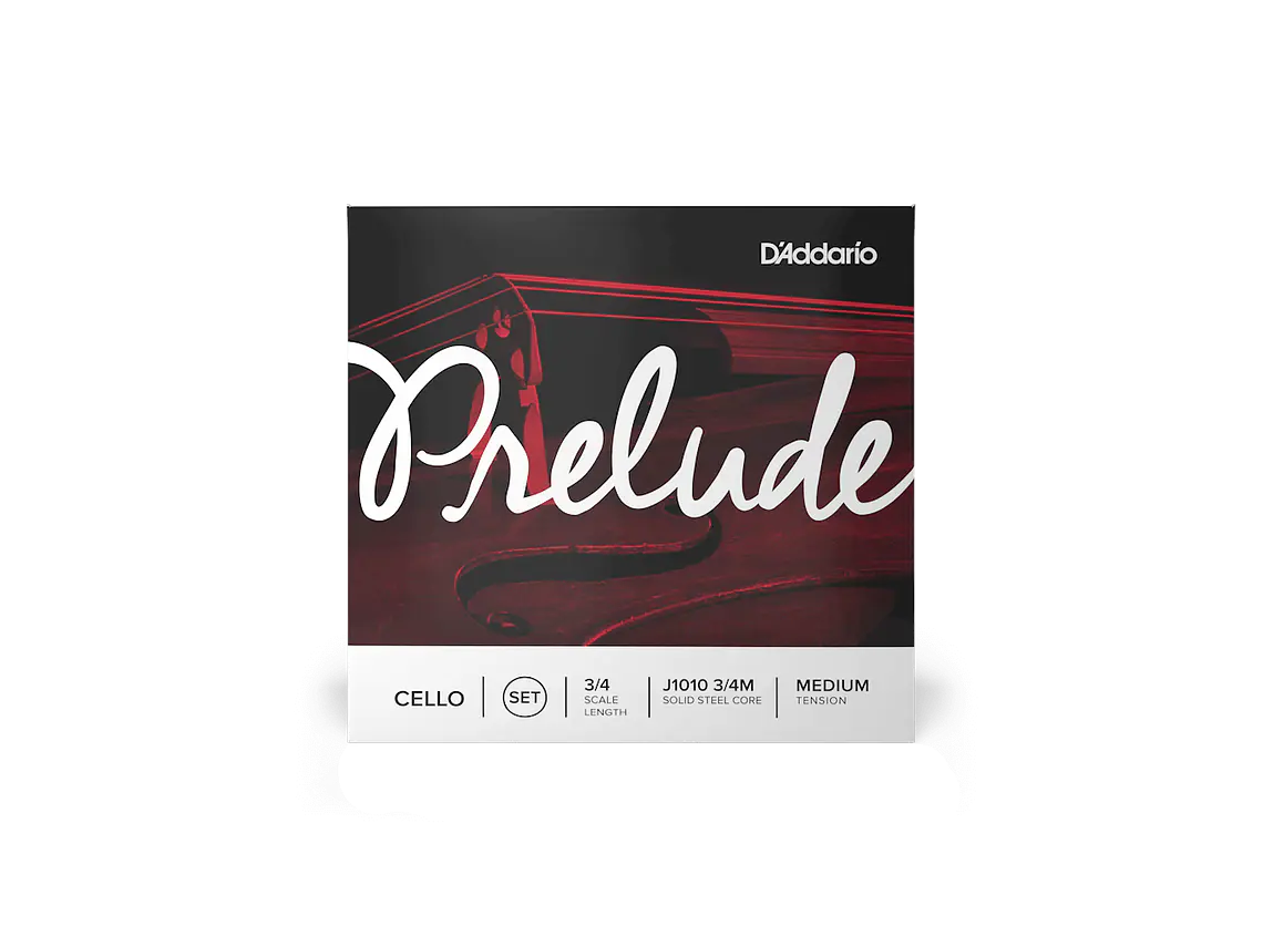 D'Addario Prelude Violoncelo Corda Ré, 3/4 Scale, Tensão Média 1