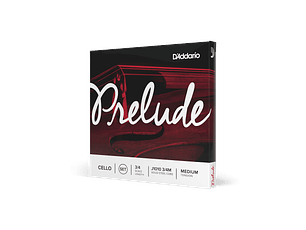 D'Addario Prelude Violoncelo Corda Ré, 3/4 Scale, Tensão Média