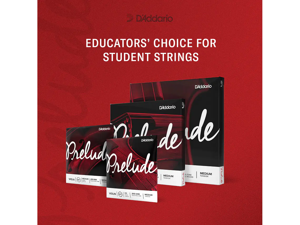 D'Addario Prelude Violoncelo Corda Ré, 3/4 Scale, Tensão Média 5