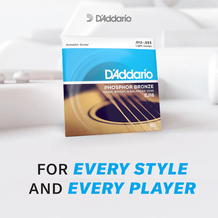 D'Addario EJ38 10-47 Light 12 cordas, Phosphor Bronze 4