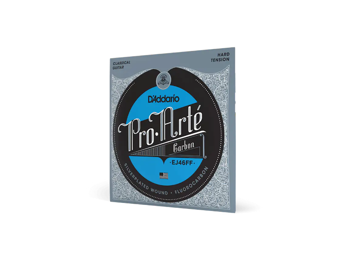 D'Addario EJ46FF Tensão Forte, Pro-Arté Carbon 1