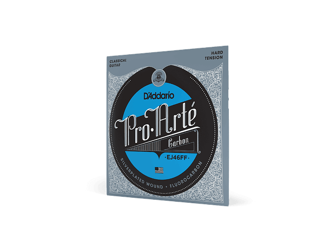 D'Addario EJ46FF Tensão Forte, Pro-Arté Carbon 1