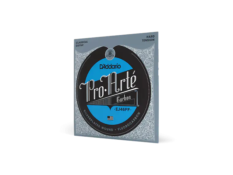 D'Addario EJ46FF Tensão Forte, Pro-Arté Carbon 1