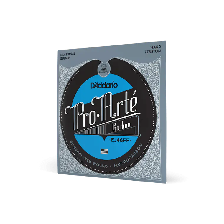 D'Addario EJ46FF Tensão Forte, Pro-Arté Carbon 1