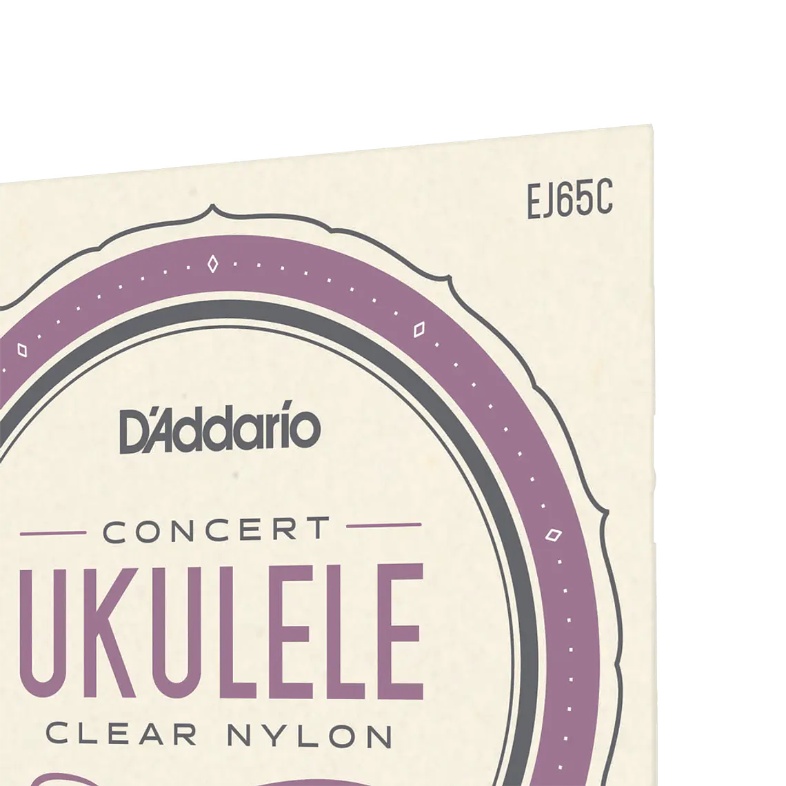D'Addario EJ65C Pro-Arté Custom Extruded Nylon Ukulele Strings, Concert 4