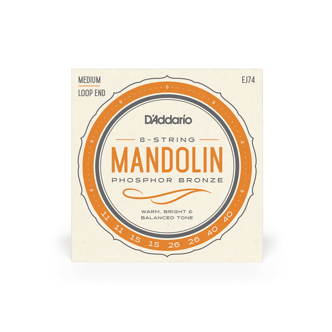 D'Addario EJ74 Mandolim 1