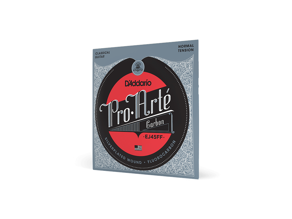 D'Addario EJ45FF Tensão Normal, Pro-Arté Carbon  3