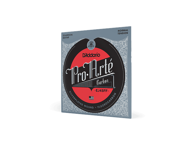 D'Addario EJ45FF Tensão Normal, Pro-Arté Carbon  3