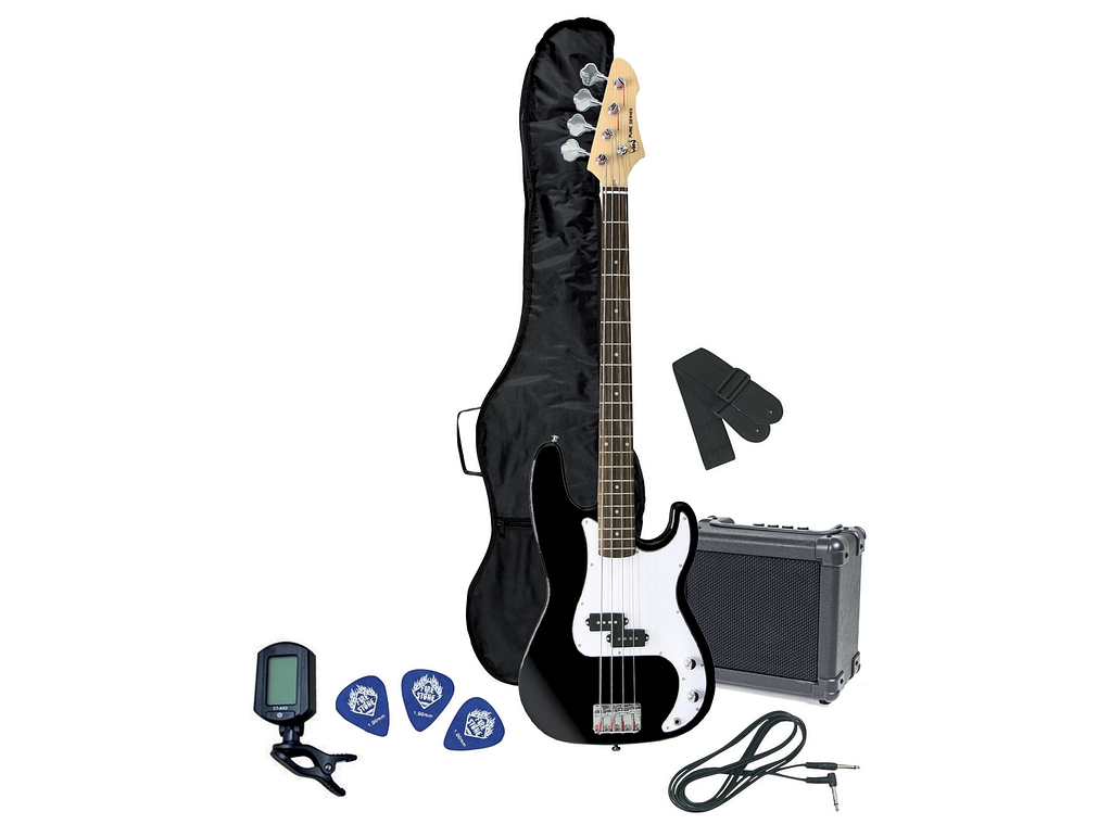 PURE GEWA Bajo Eléctrico Pack de Bajo RCB-100 1