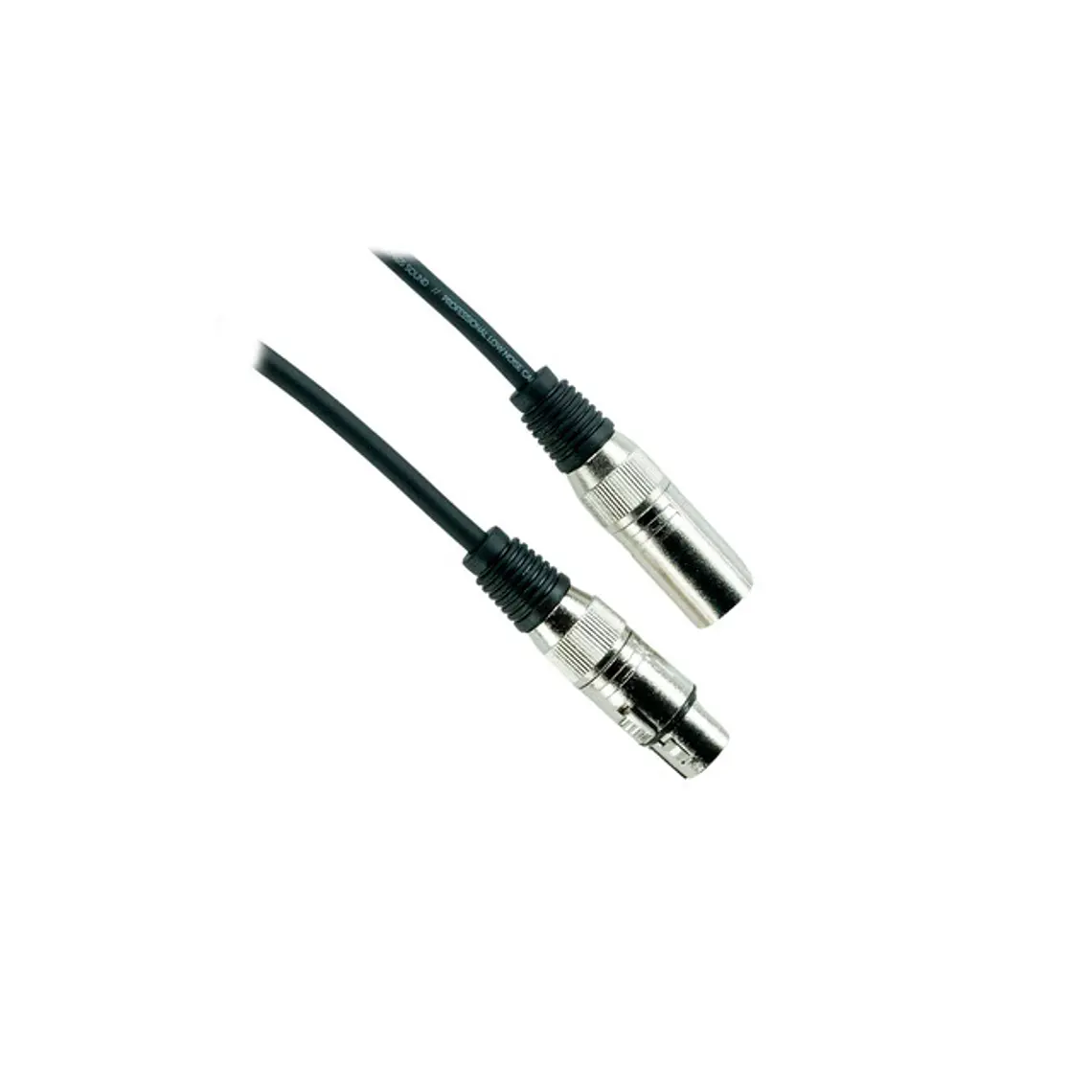 Cabo de microfone XLR Macho - XLR Fêmea OQAN QABLP  6 mts 2