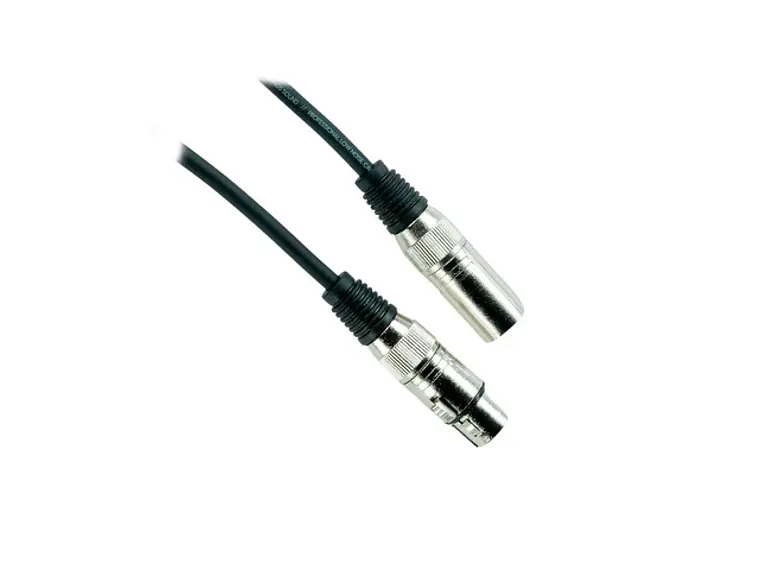 Cabo de microfone XLR Macho - XLR Fêmea OQAN QABLP  6 mts 2