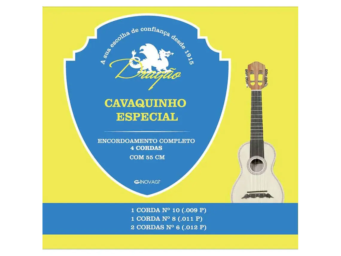 Cordas para Cavaquinho Especial - 4 cordas Dragão  1
