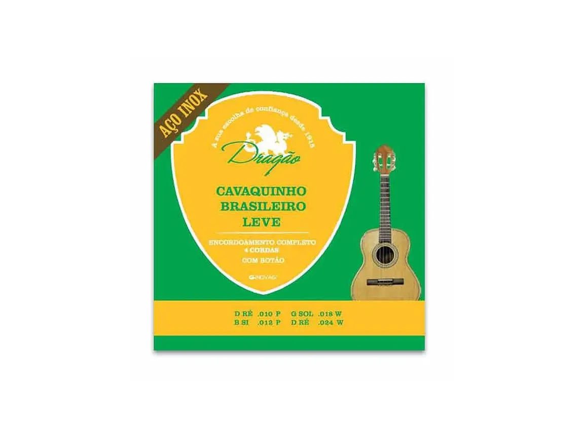 Cordas para  Cavaquinho Brasileiro Inox - 4 cordas Ref. 083 1
