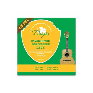 Cordas para  Cavaquinho Brasileiro Inox - 4 cordas Ref. 083