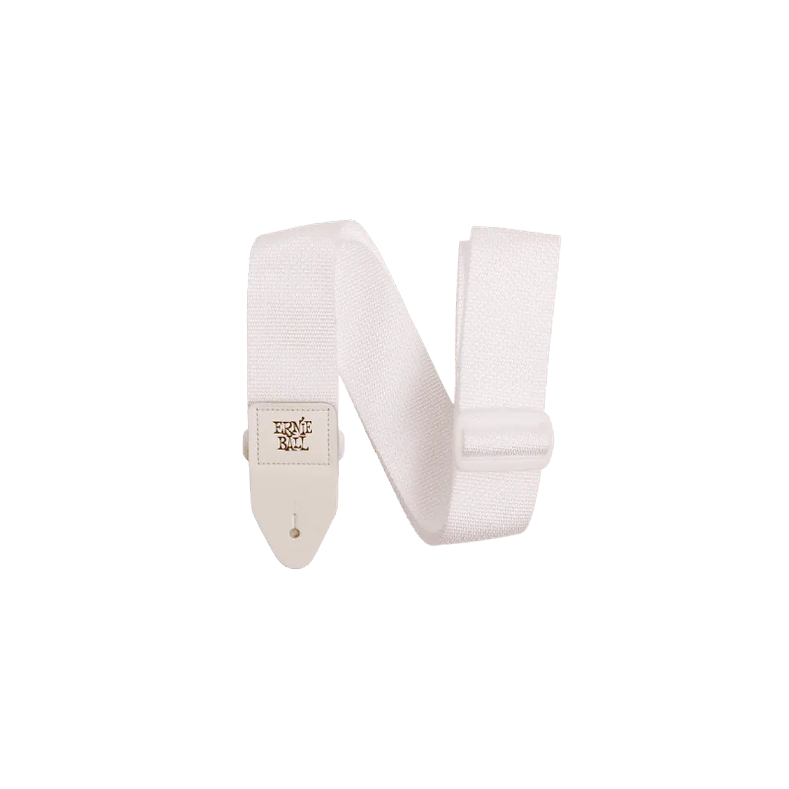 Correia Ernie Ball p/ Guitarra e Baixo Polypro - Branco & Branco 1
