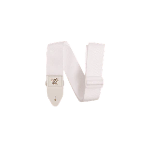 Correia Ernie Ball p/ Guitarra e Baixo Polypro - Branco & Branco