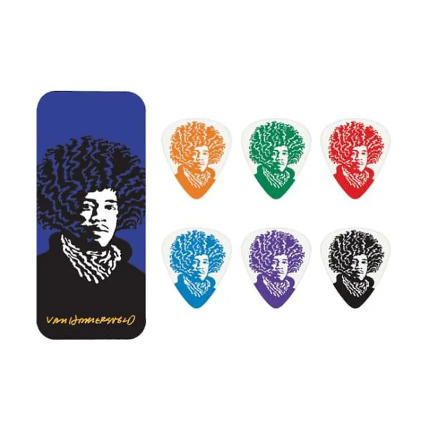 Palhetas Dunlop Jimi Hendrix Hammersveld