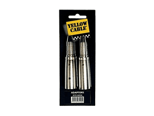 Adaptador de 1/4” Stereo fêmea a  XLR macho