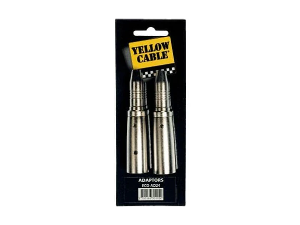 Adaptador de 1/4” Stereo fêmea a  XLR macho 1