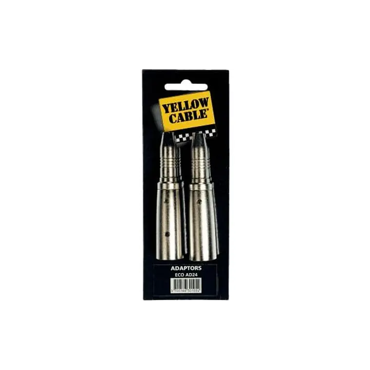 Adaptador de 1/4” Stereo fêmea a  XLR macho 1