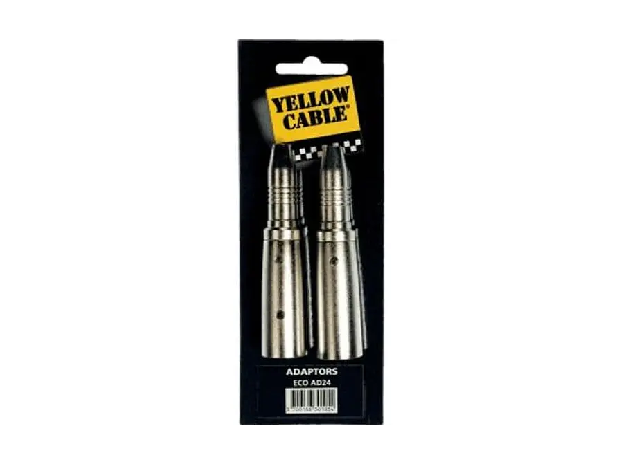 Adaptador de 1/4” Stereo fêmea a  XLR macho 1