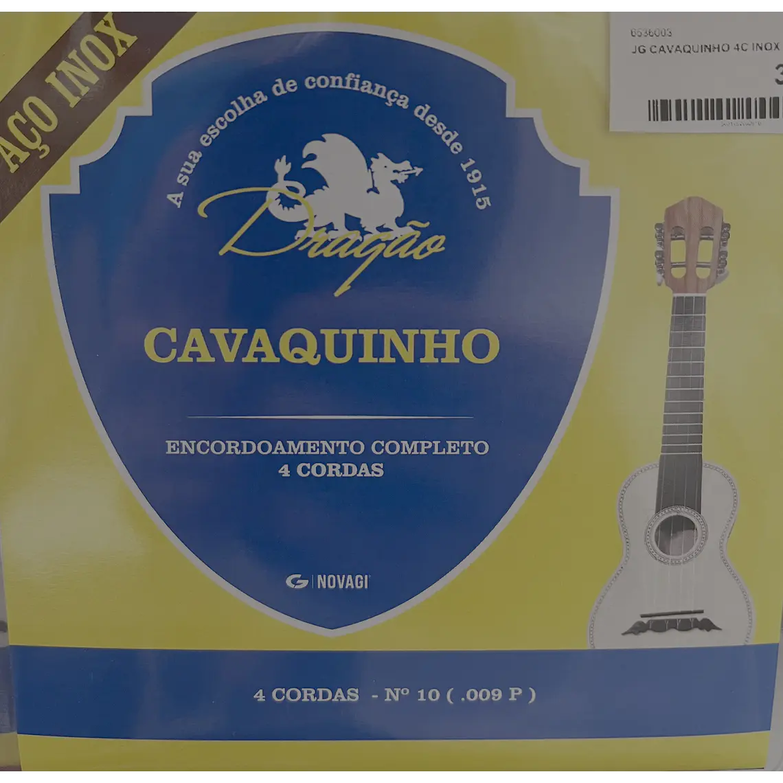 Cordas para Cavaquinho 4 cordas aço inox ref.081 1