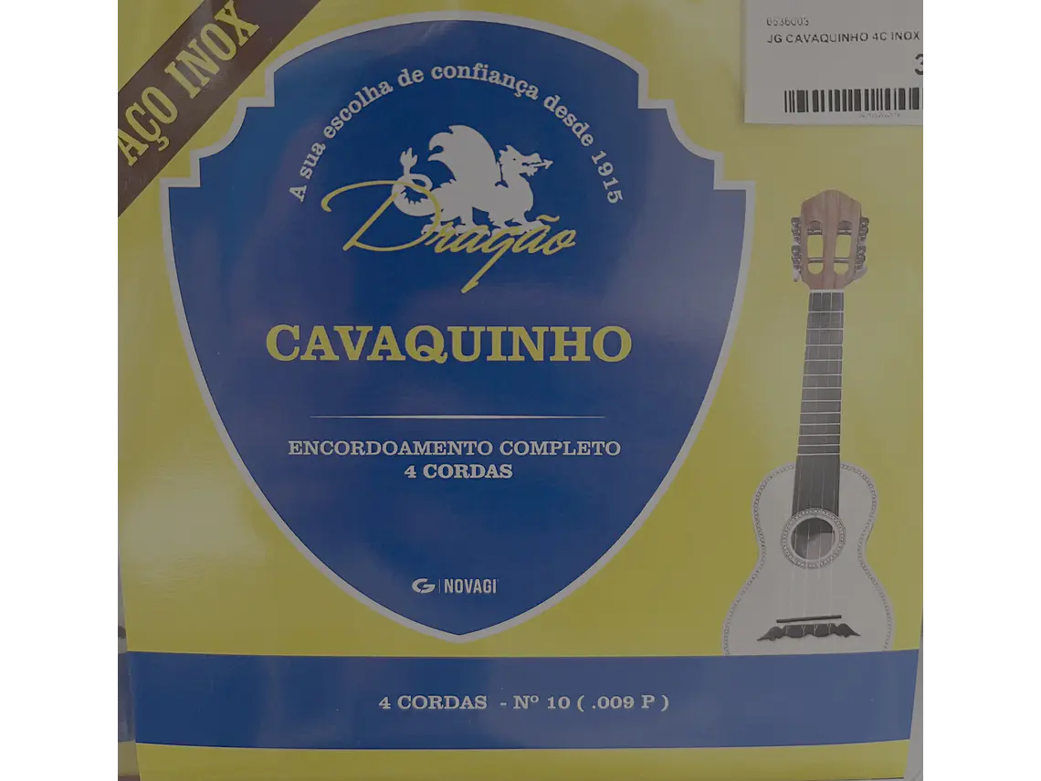 Cordas para Cavaquinho 4 cordas aço inox ref.081 1