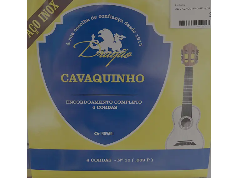 Cordas para Cavaquinho 4 cordas aço inox ref.081 1
